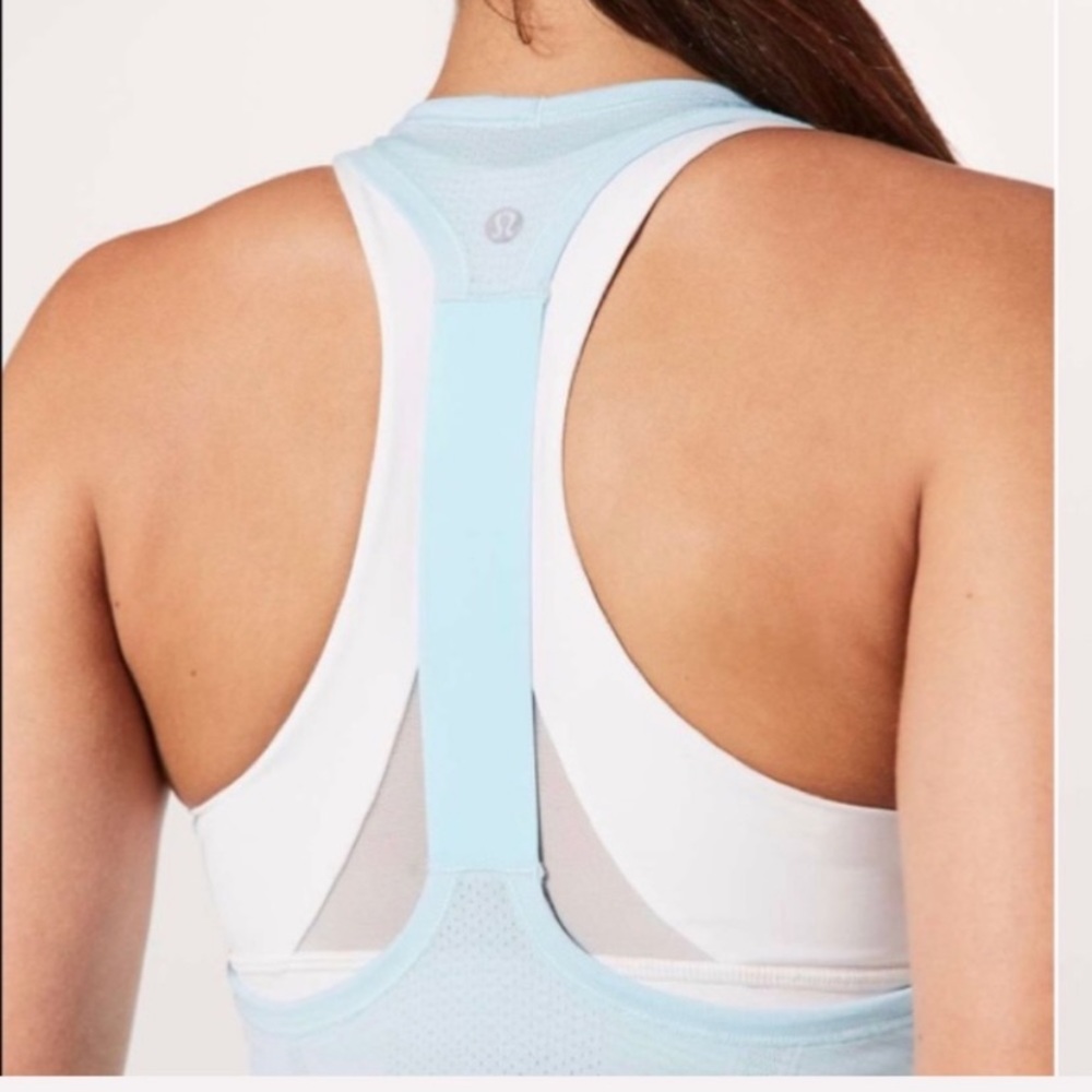 NWT lululemon Swiftly T-back Tank - Picture 3 of 4